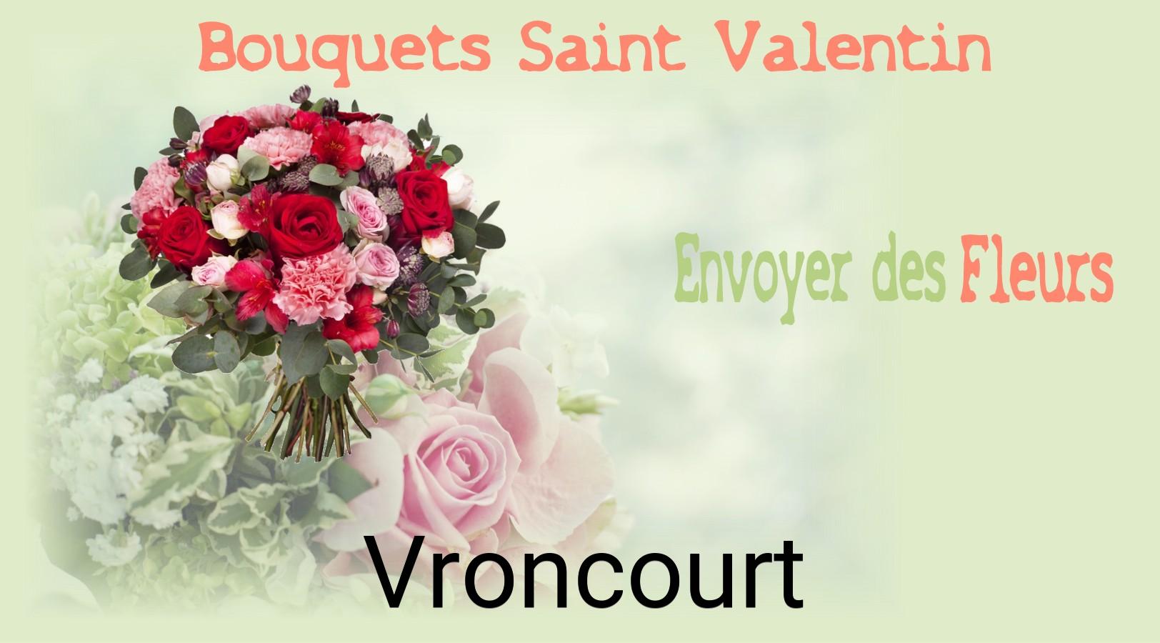 Roses de Saint-Valentin livrées à Vroncourt